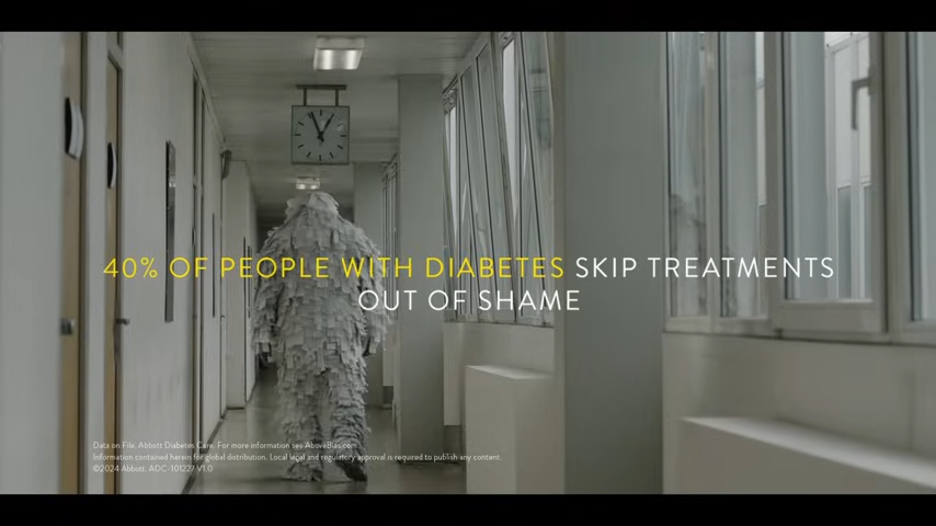당뇨병 환자의 40%가 부끄러워서 치료를 중단합니다. (이미지: FreeStyle Diabetes - Global)