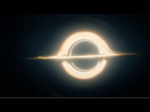 영화 ‘인터스텔라’에 등장하는 블랙홀의 모습