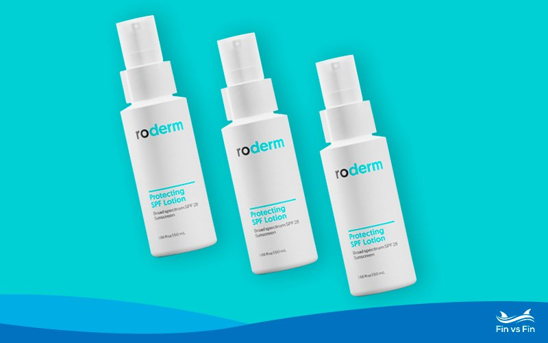 ro 뒤에 derm을 붙인 서브 브랜드 roderm (이미지:: Fin vs Fin)